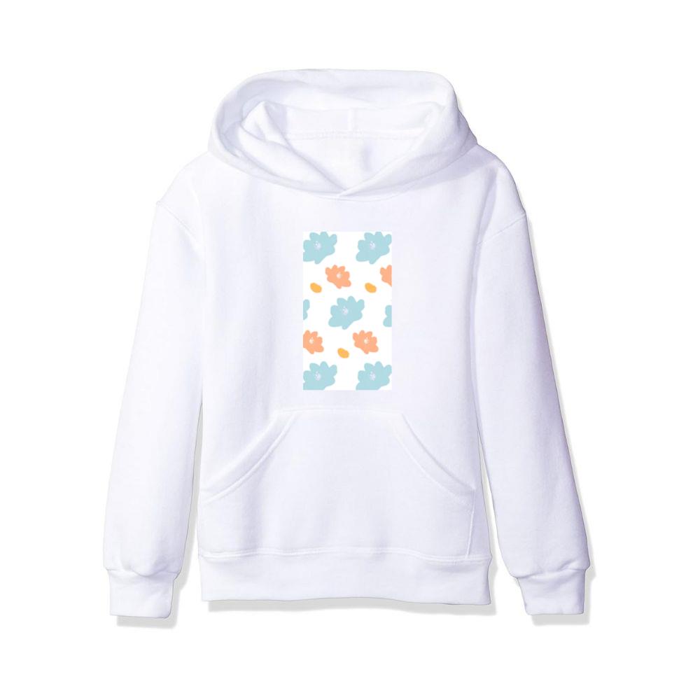 Playful Petals in Primary Tones Hoodies