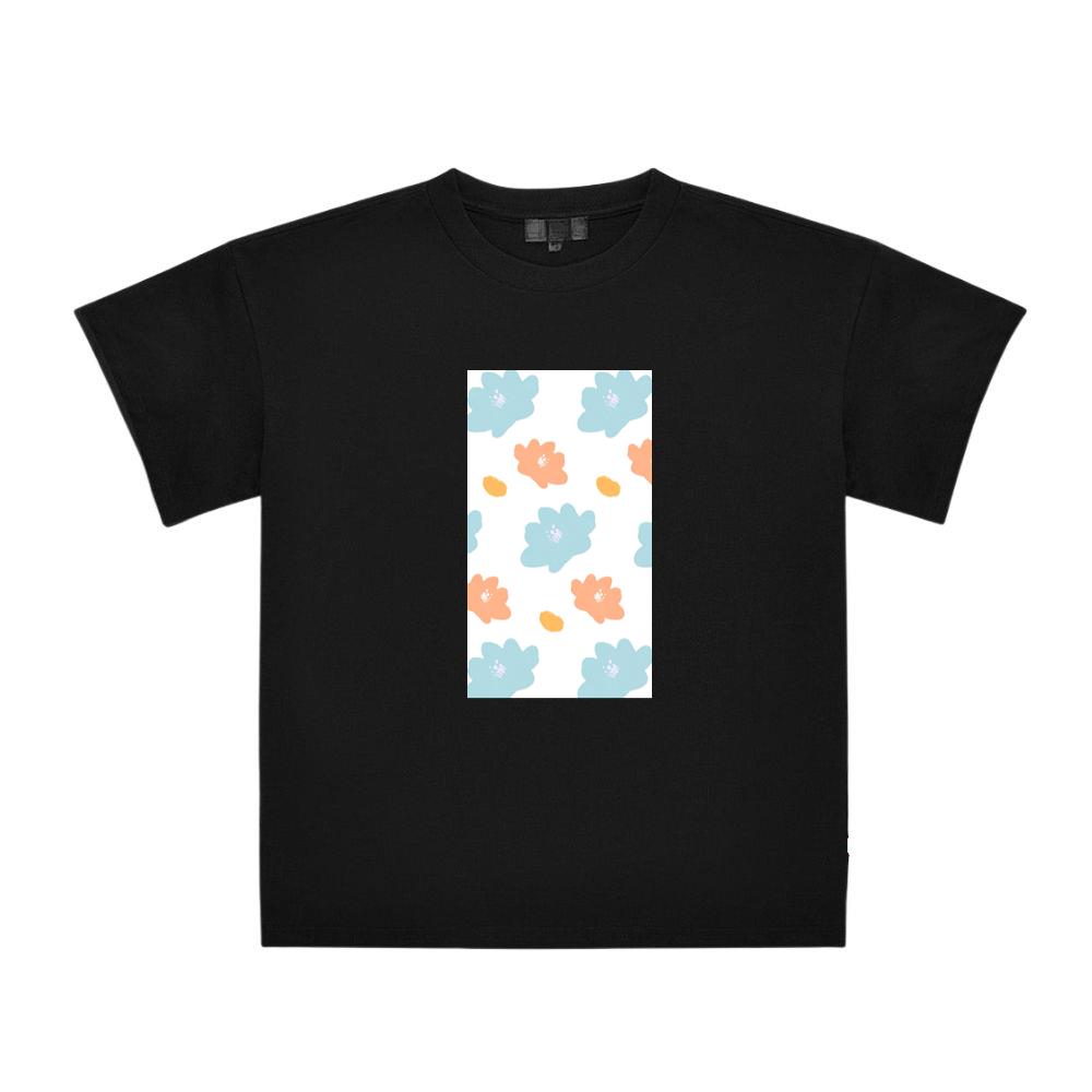 Playful Petals in Primary Tones T-Shirts