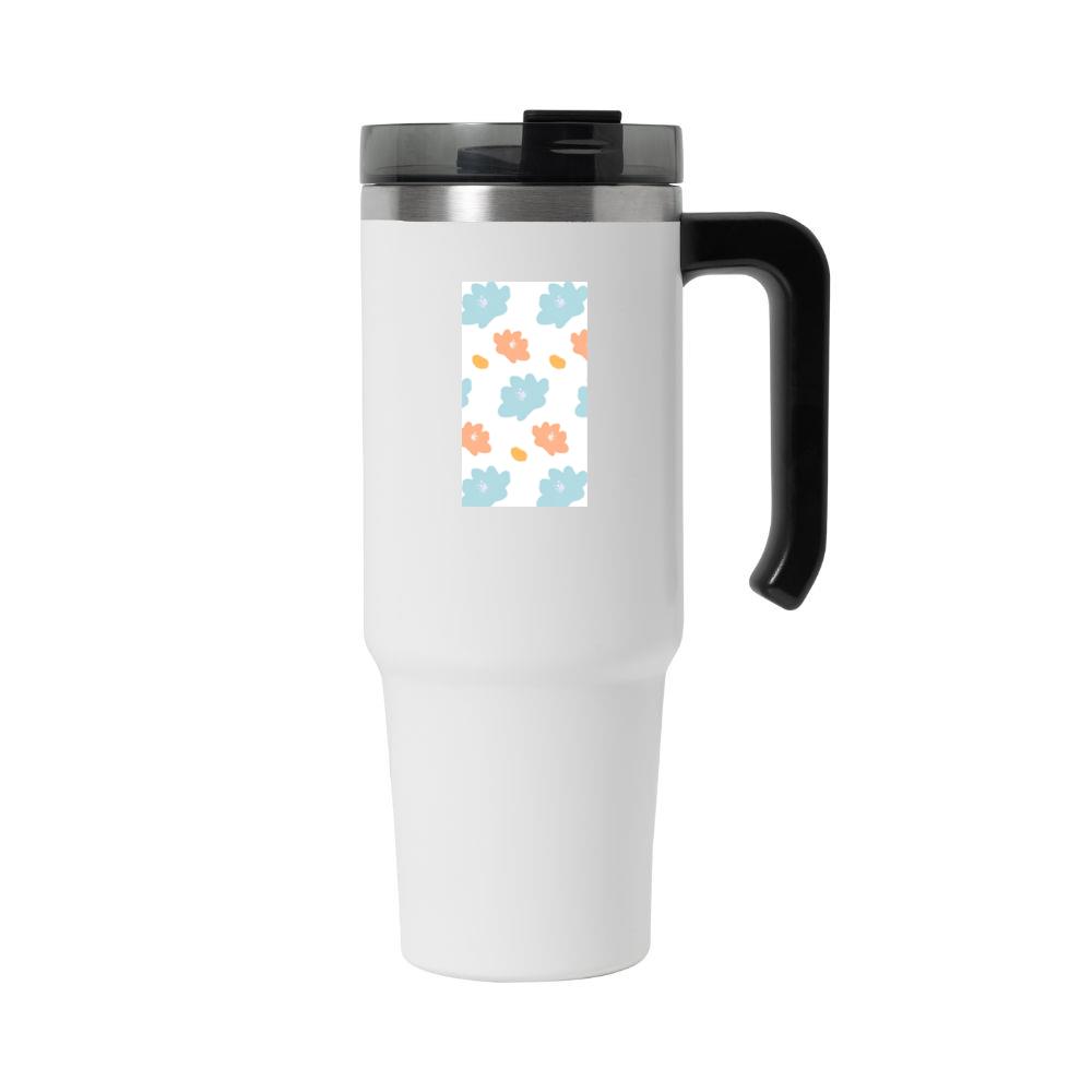 Playful Petals in Primary Tones Tumbler