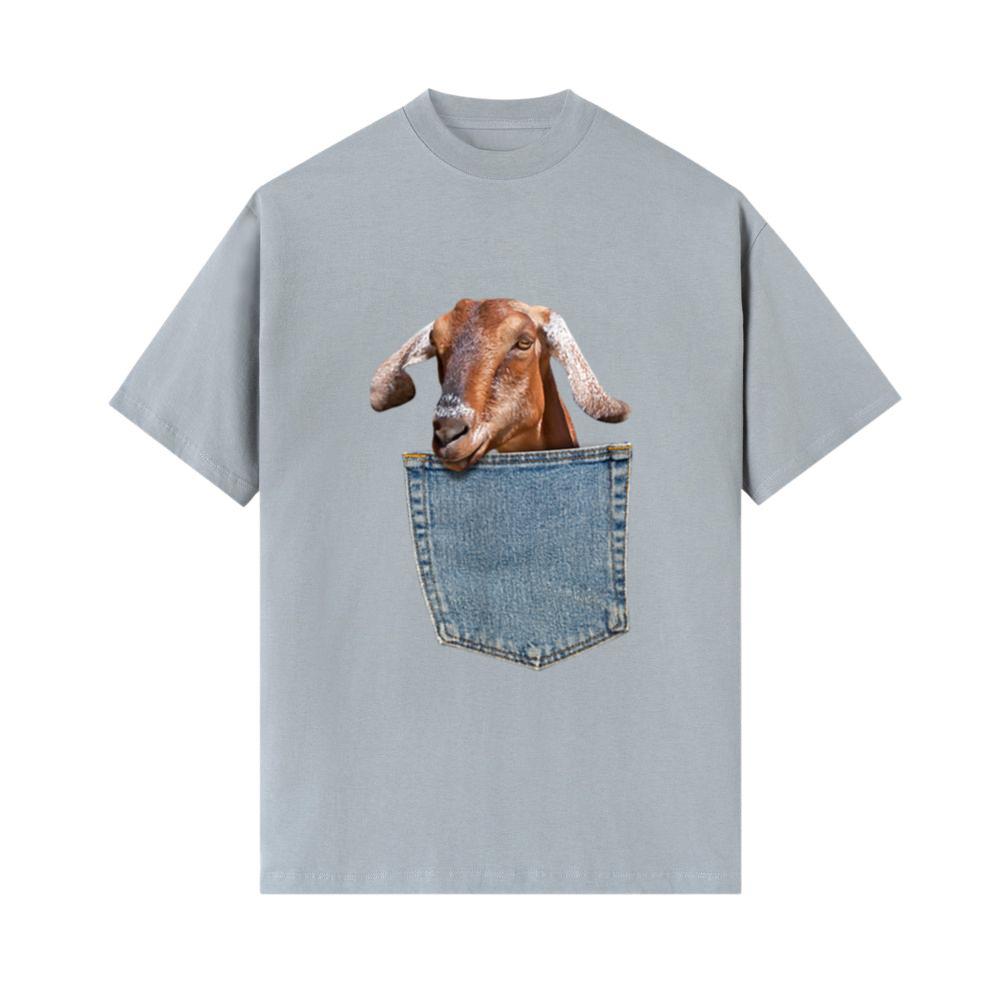 Pocket Peeking Funny shirt Animal T-Shirts