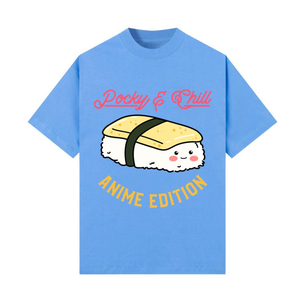 Pocky and Chill Anime Edition Anime Food T-Shirt T-Shirt