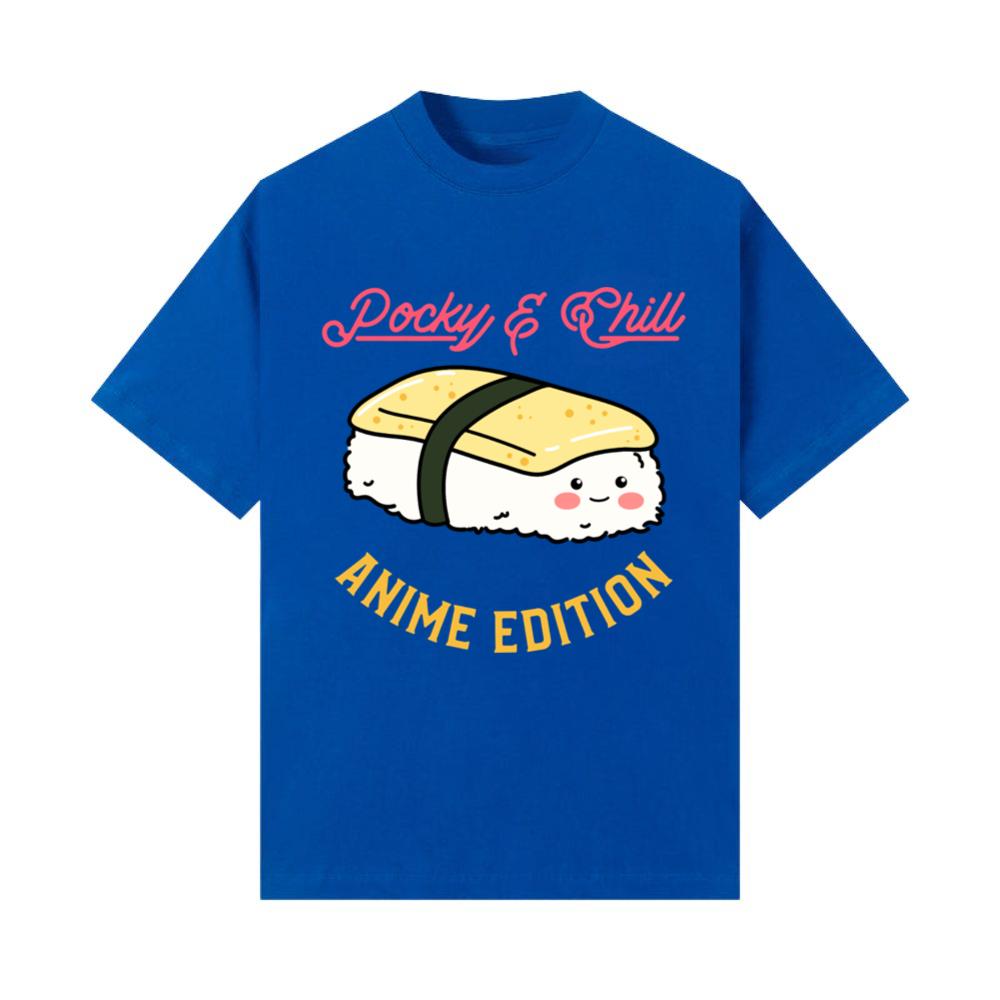 Pocky and Chill Anime Edition Anime Food T-Shirt T-Shirts