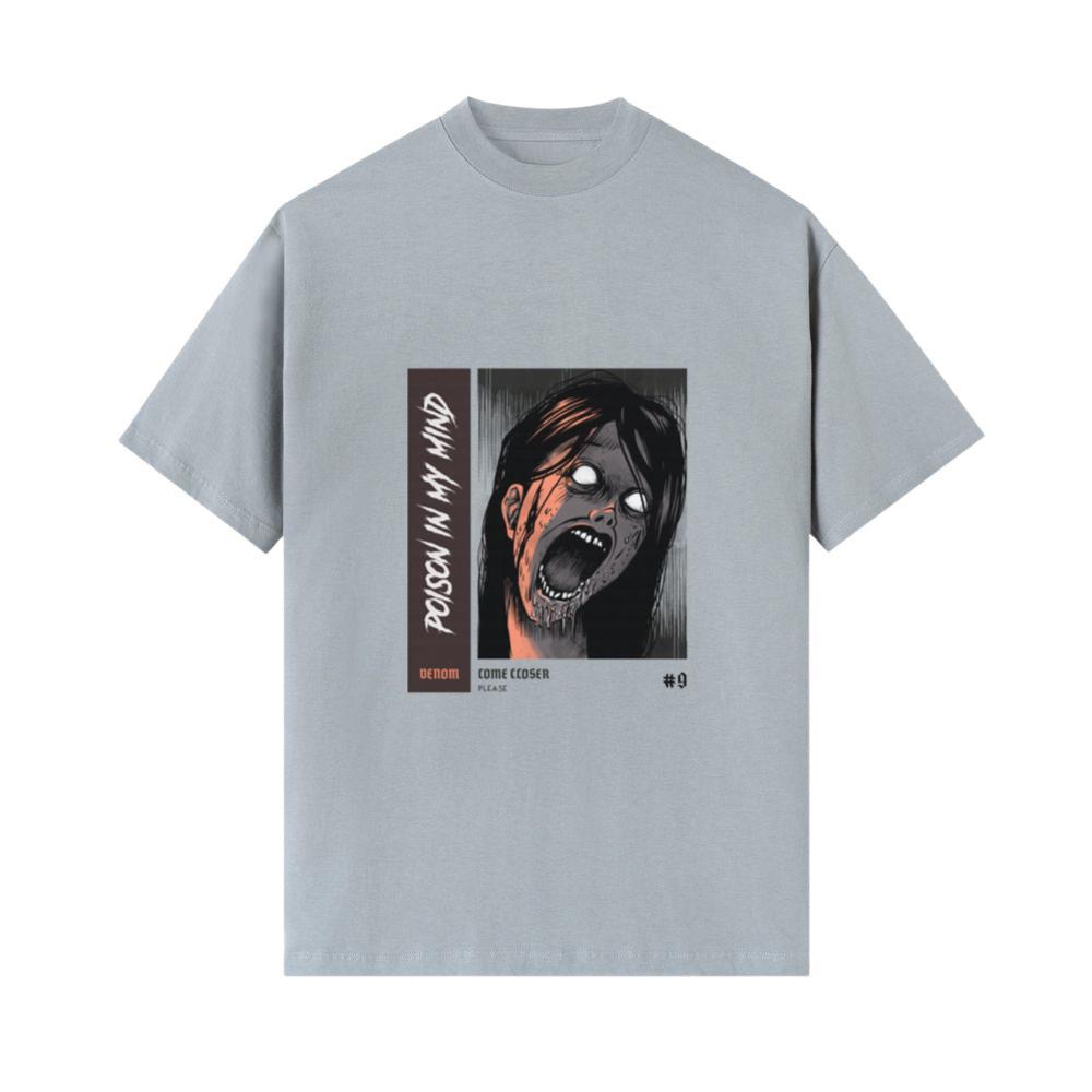 Poison In My Mind Anime Horror Scary T-Shirts