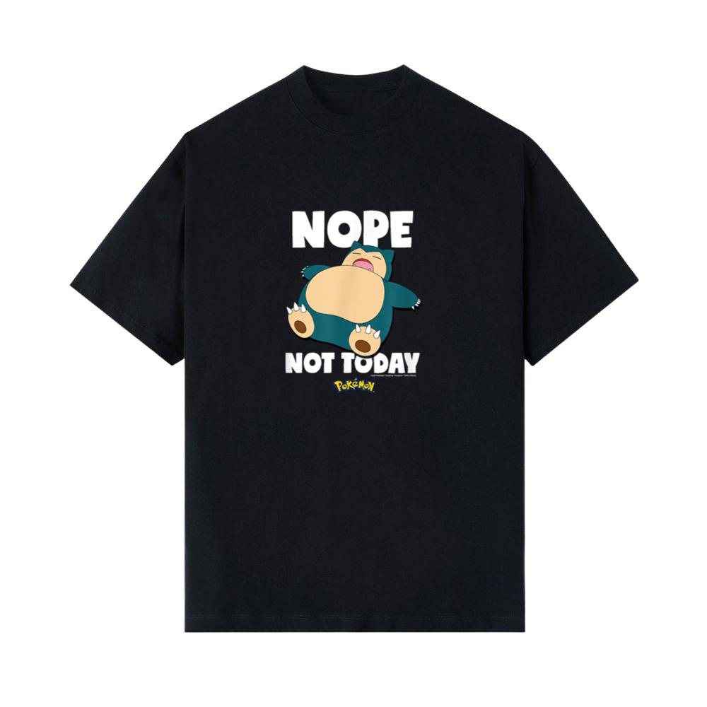 Pokémon - Nope Not Today Snorlax T-Shirt 