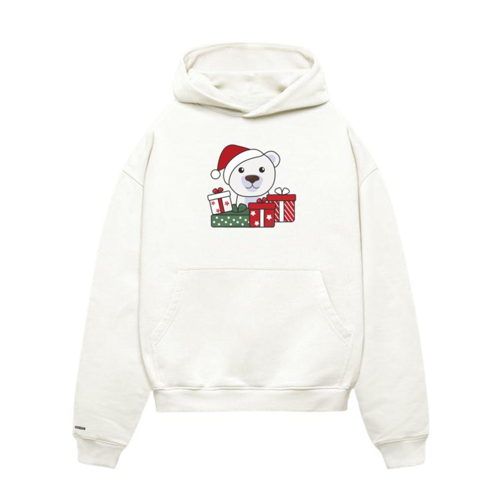 Polar Bear Christmas Gift Winter Animal Polar Bear Hoodie
