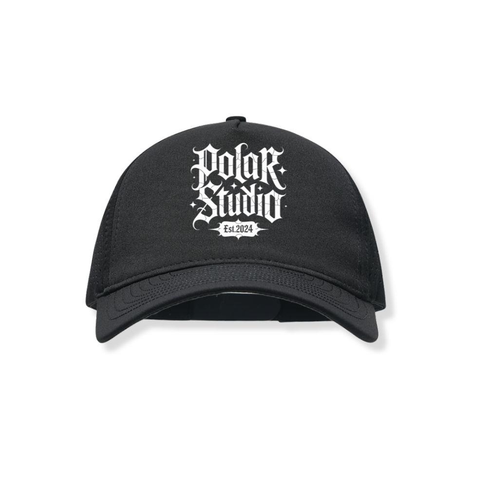 Polar Studio Vintage Typography Black Hat