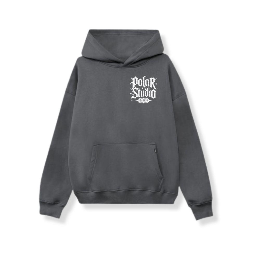 Polar Studio Vintage Typography Hoodie