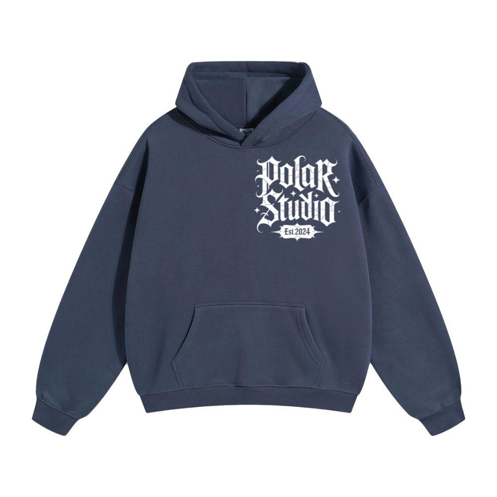 Polar Studio Vintage Typography Hoodie