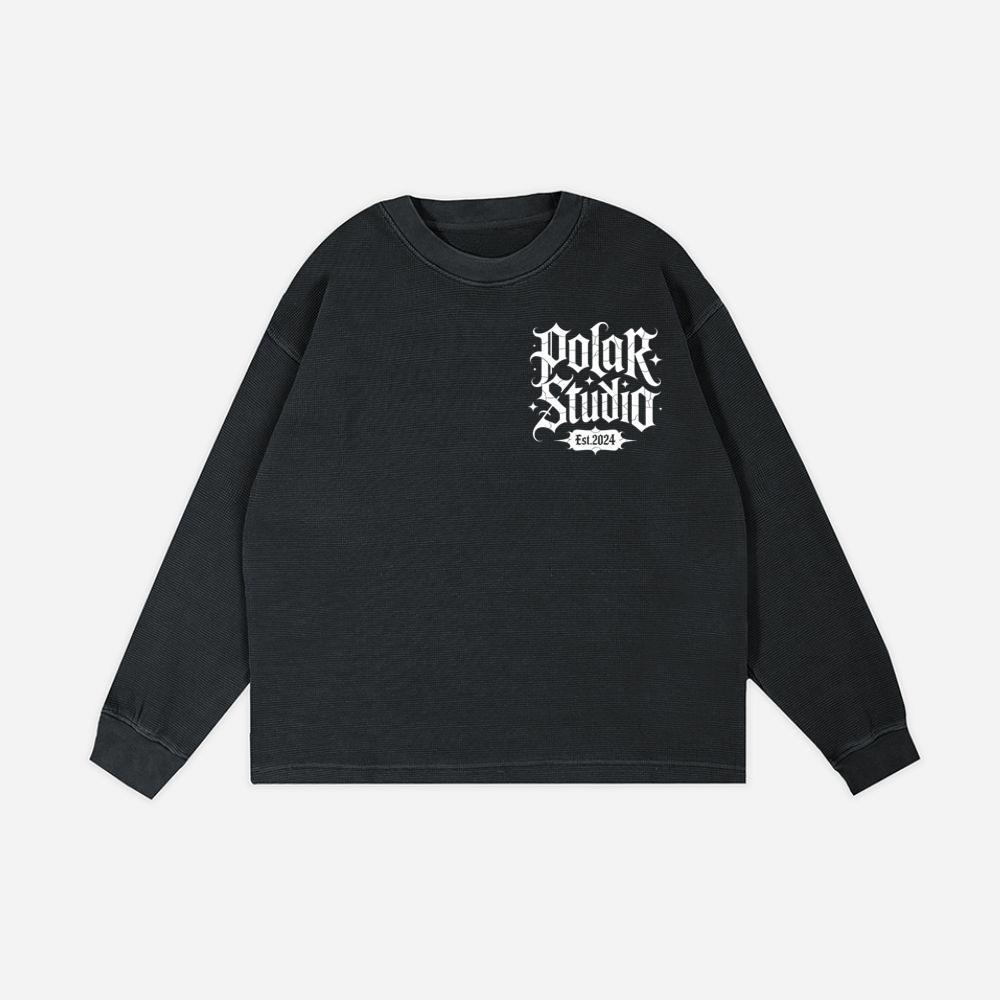 Polar Studio Vintage Typography Sweatshirt