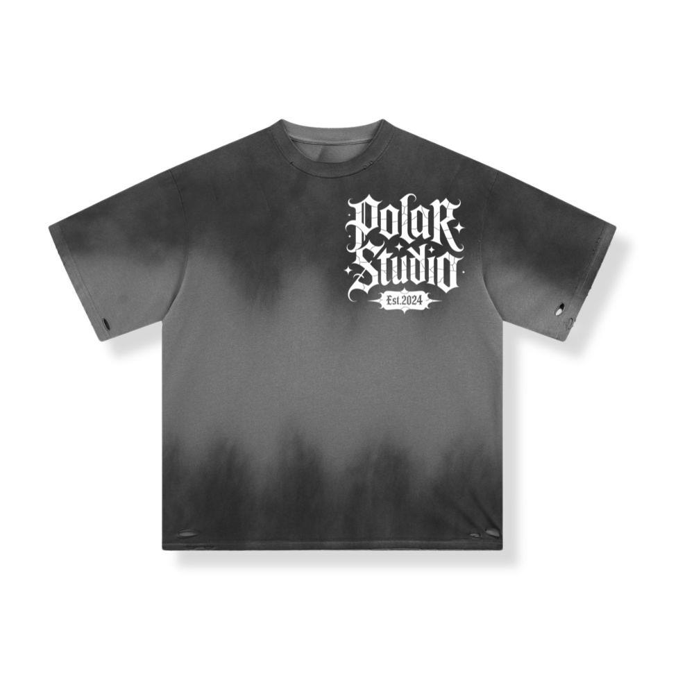 Polar Studio Vintage Typography T-Shirt - Image 4