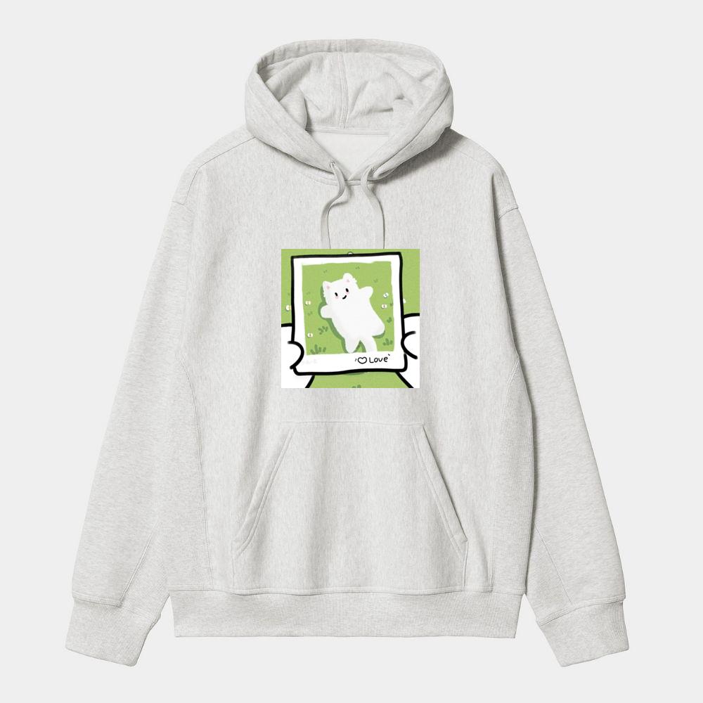 Polaroid Kitty Love Hoodie