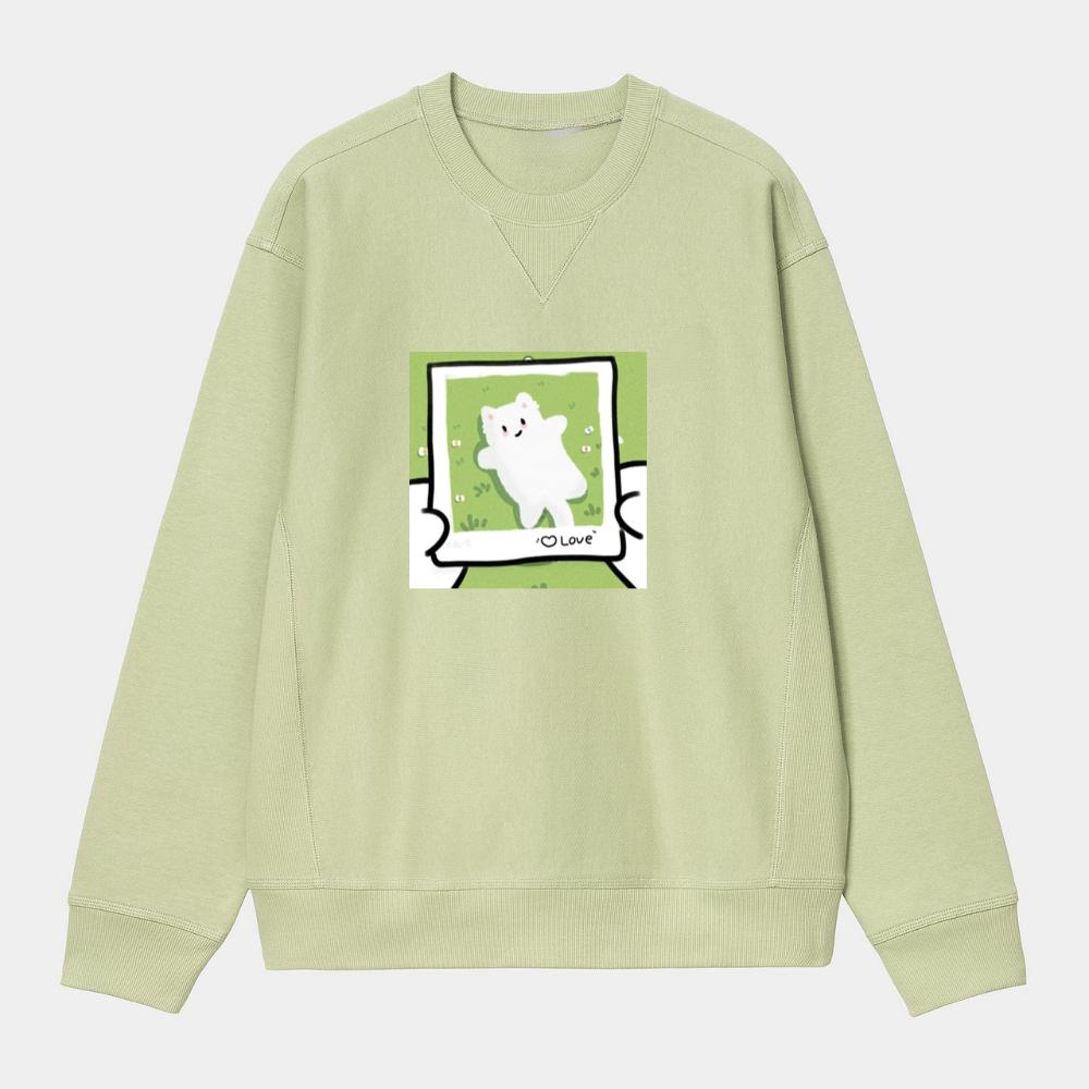 Polaroid Kitty Love Sweatshirt