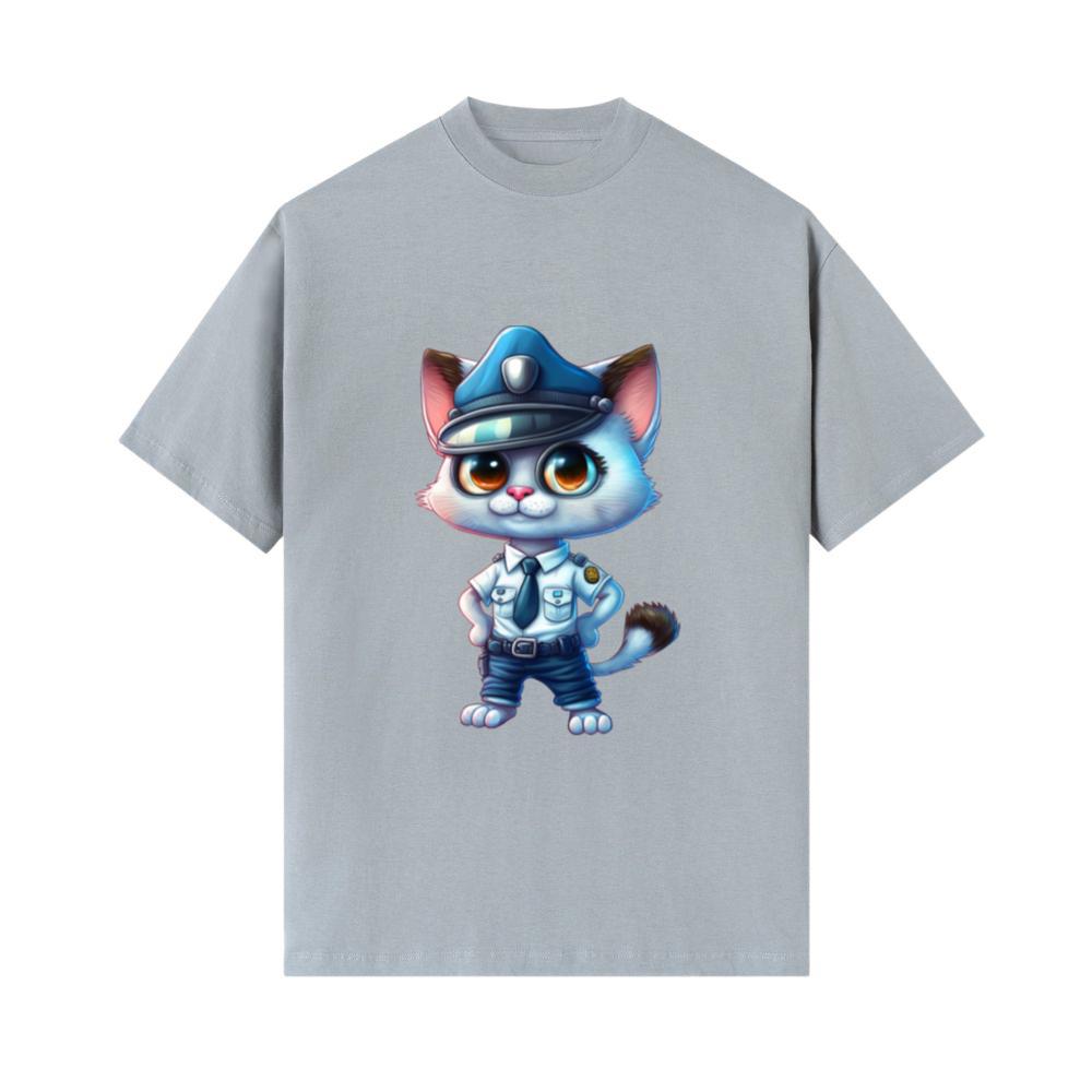 Police Cat Cute Animal Lover. T-Shirts