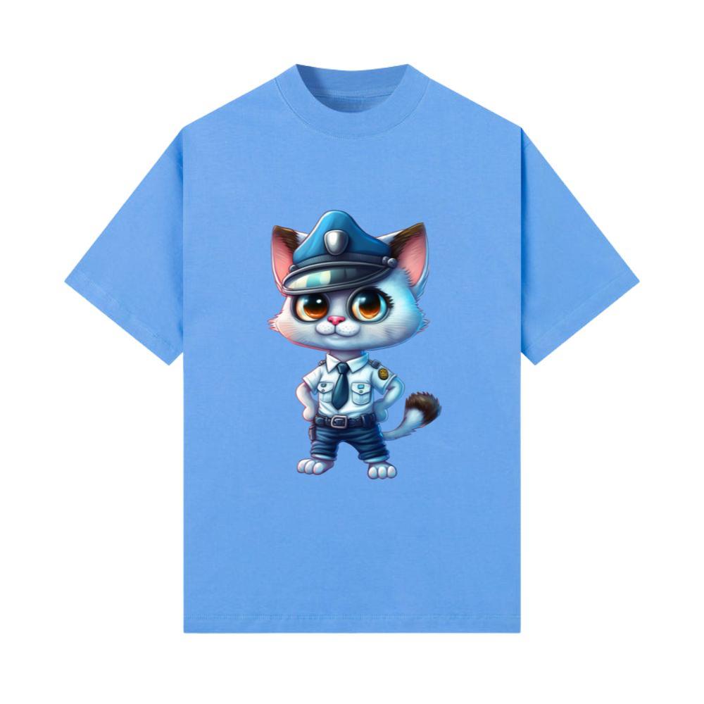 Police Cat Cute Animal Lover. T-Shirts