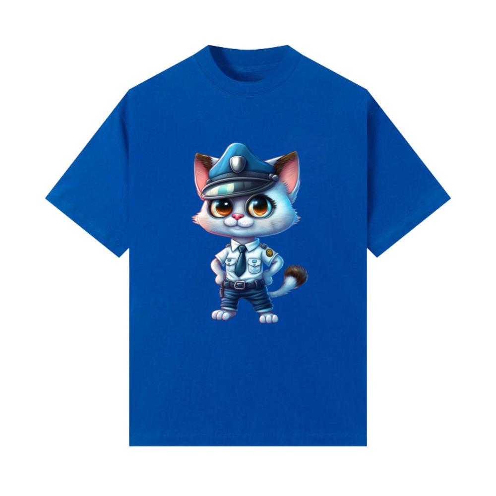 Police Cat Cute Animal Lover. T-Shirts