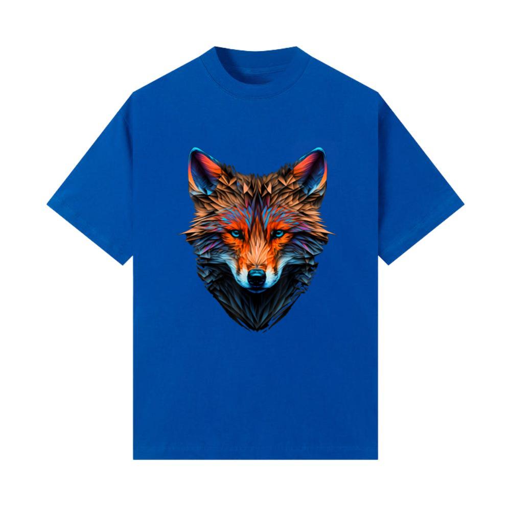 Polygon Animal Motif Graphic T-Shirts