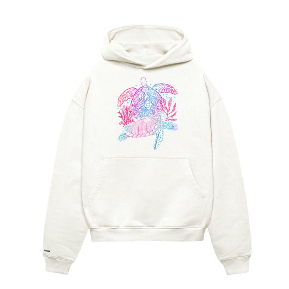 Polynesia marine animal gift animal turtle Hoodie