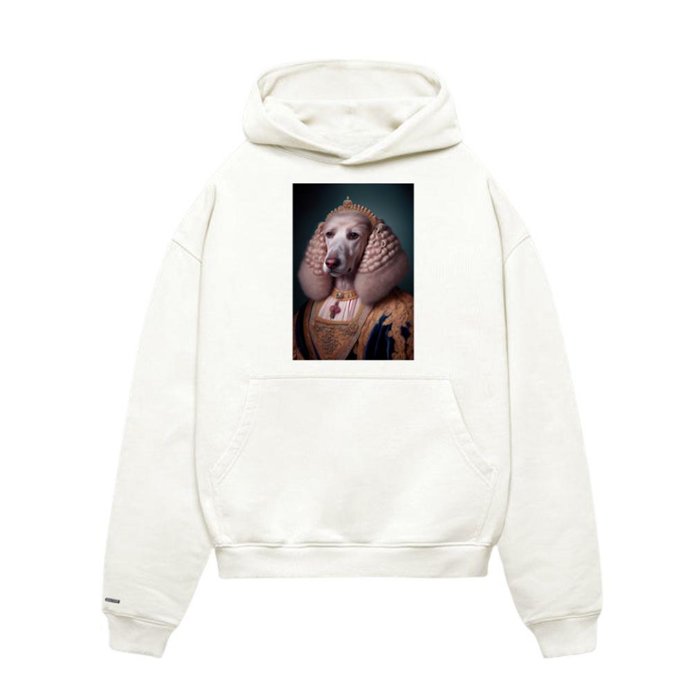 Poodle Dog Breed Portrait Royal Renaissance Animal Hoodie