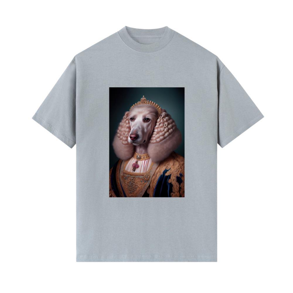 Poodle Dog Breed Portrait Royal Renaissance Animal T-Shirts