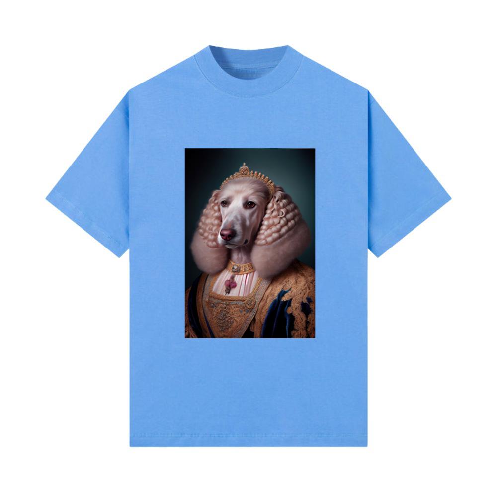 Poodle Dog Breed Portrait Royal Renaissance Animal T-Shirts