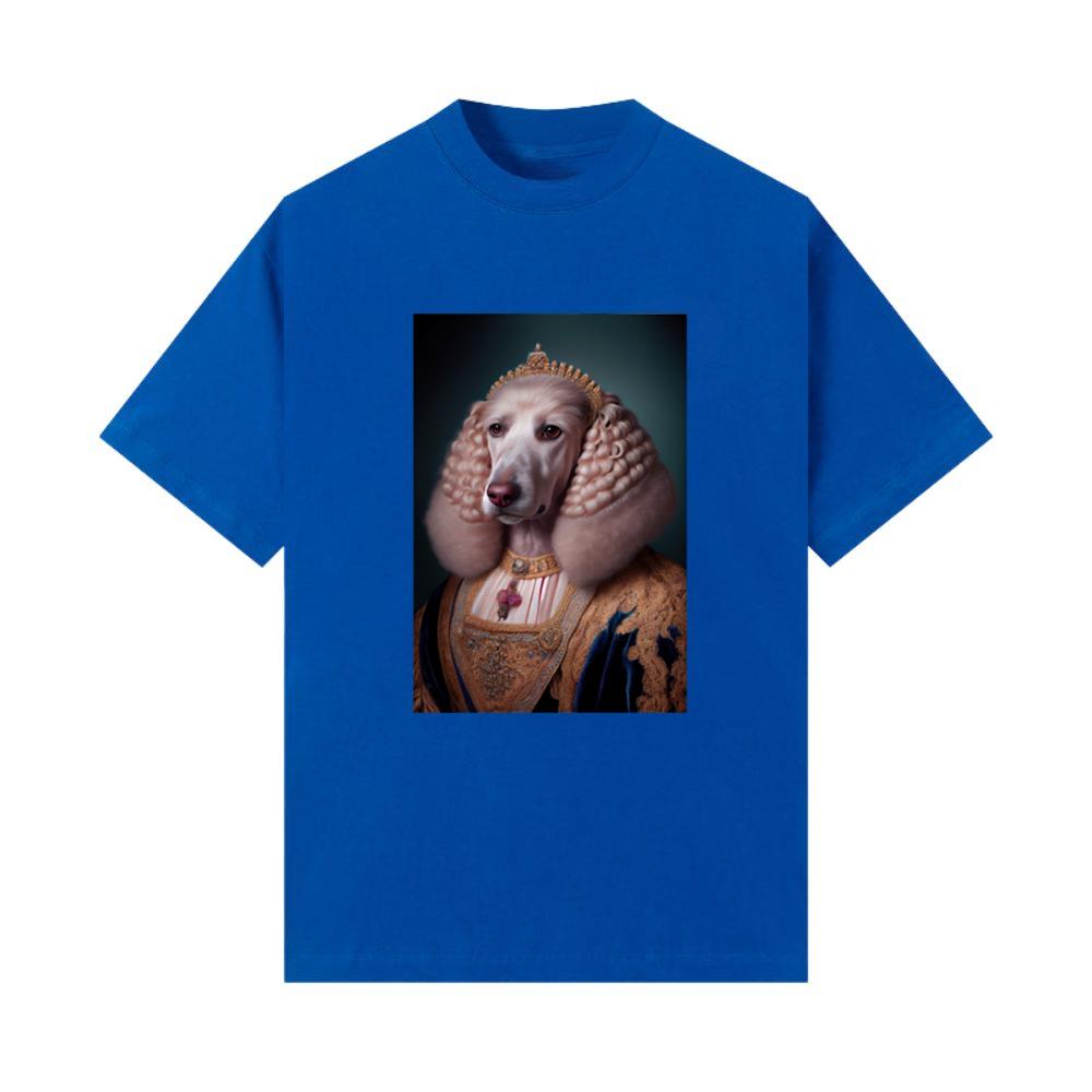Poodle Dog Breed Portrait Royal Renaissance Animal T-Shirts