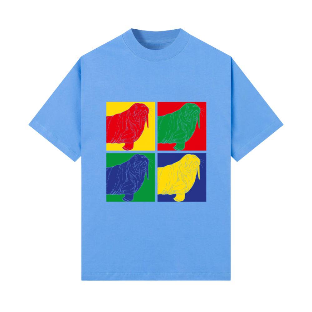 Pop Sea Animal Walrus Ocean Walrus T-Shirt