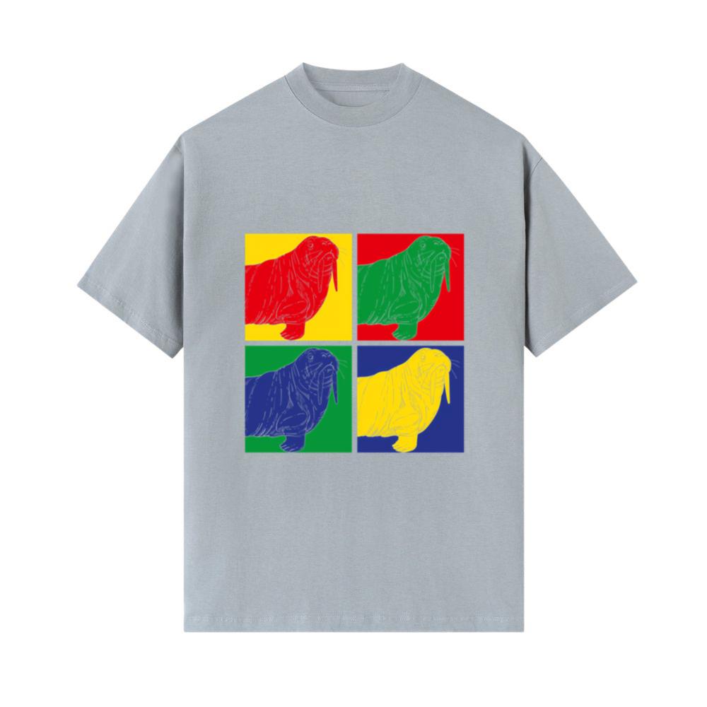 Pop Sea Animal Walrus Ocean Walrus T-Shirts