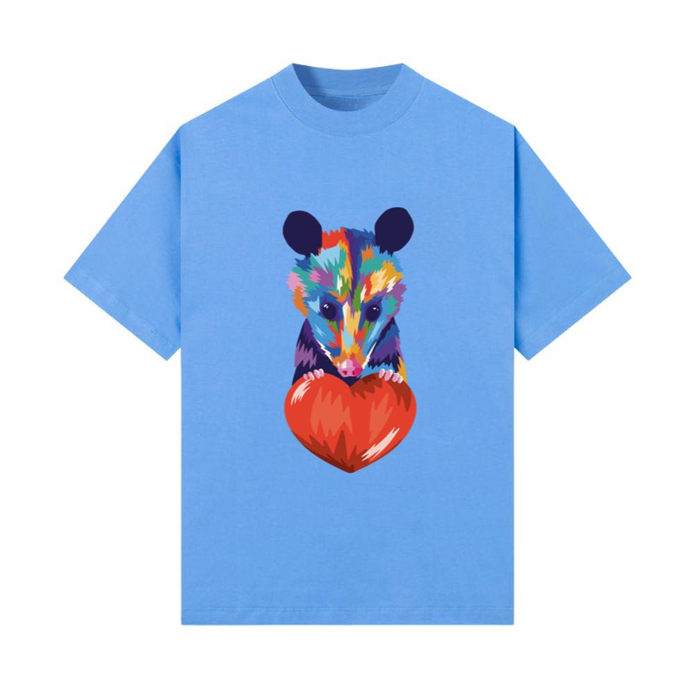 Possum animal holding heart T-Shirts