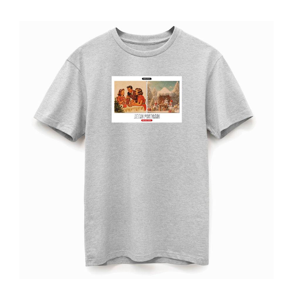 Postcard with Family and Winter Scenes TShirts Pagetees