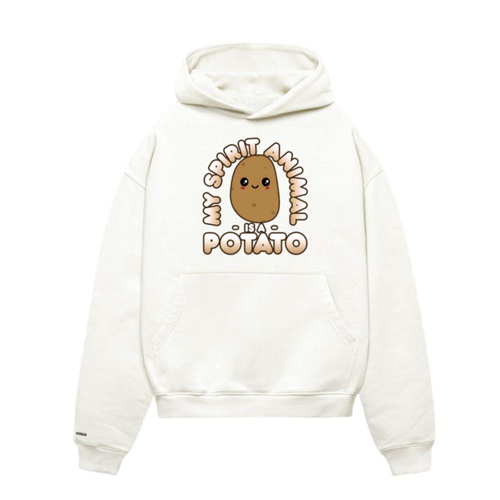 Potato Kawaii My rit Animal Is A Potato Hoodie