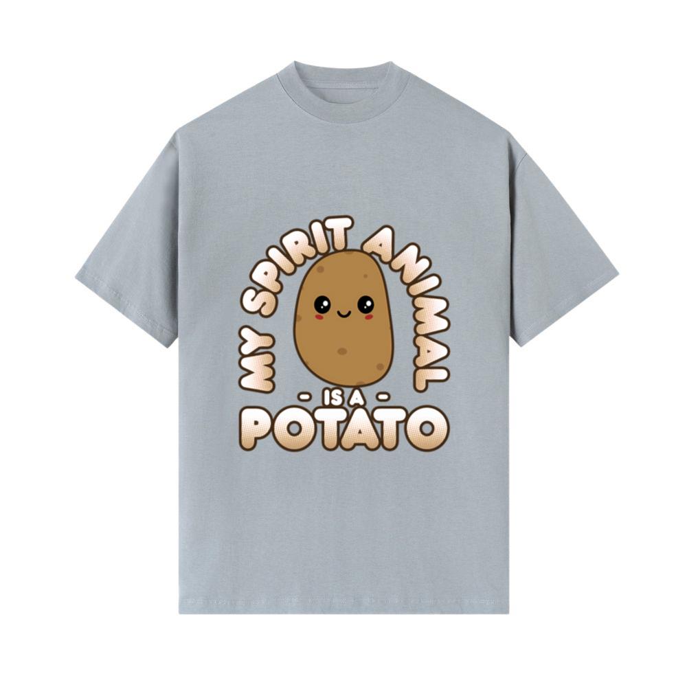Potato Kawaii My rit Animal Is A Potato T-Shirts