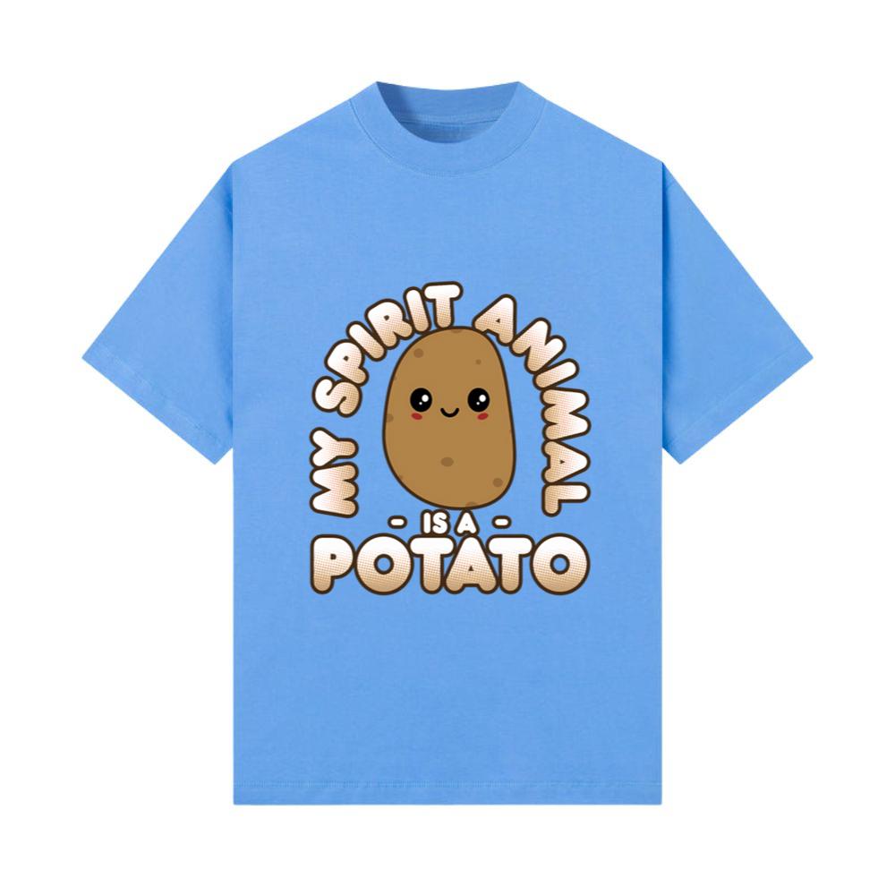Potato Kawaii My rit Animal Is A Potato T-Shirts