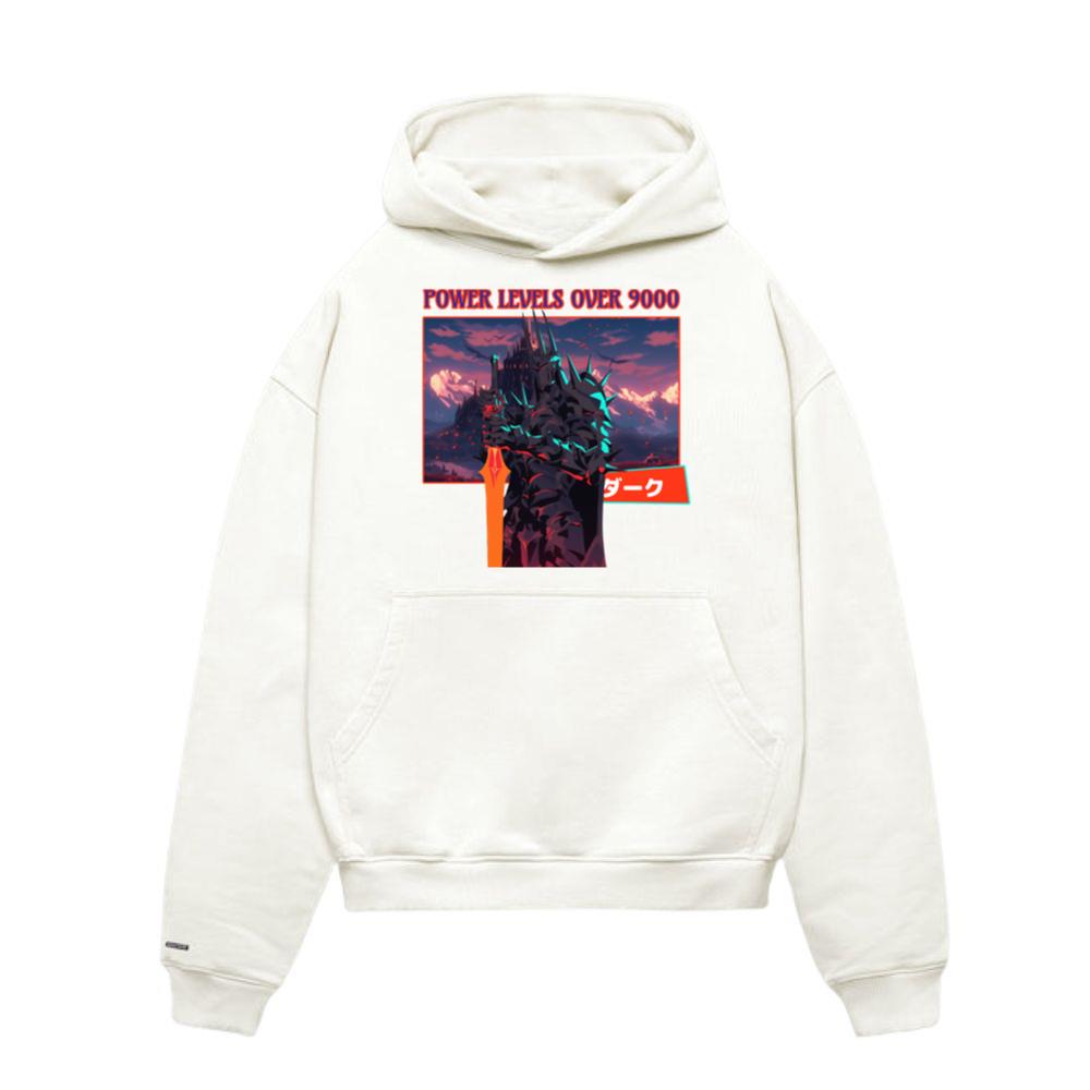 Power Levels Over 9000 Anime Streetwear Hoodie