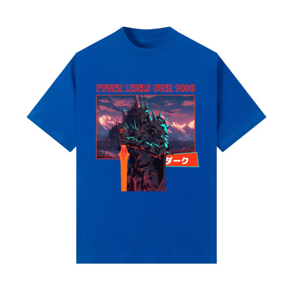 Power Levels Over 9000 Anime Streetwear T-Shirts