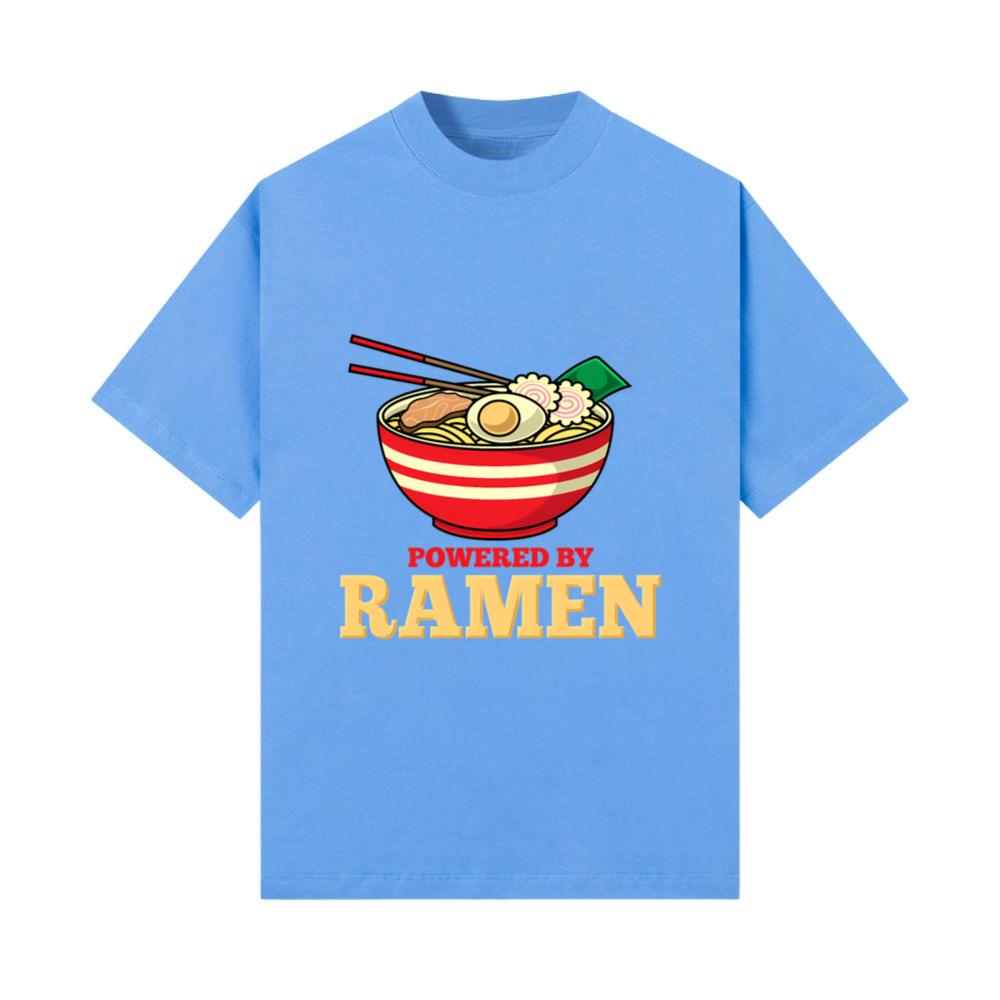 Powered By Ramen Japanese Anime Noodles T-Shirt
