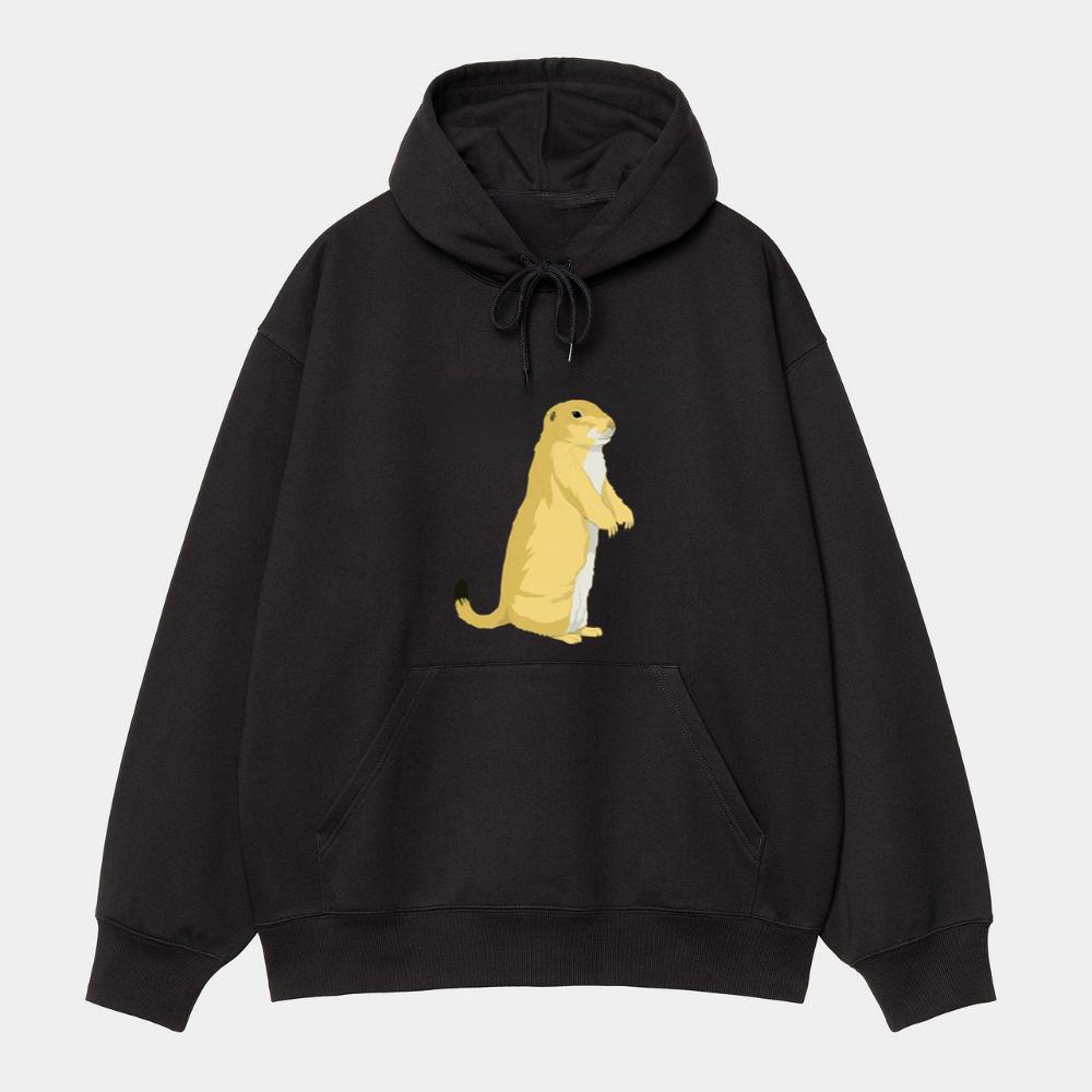 Prairie Dog Standing Tall Hoodie