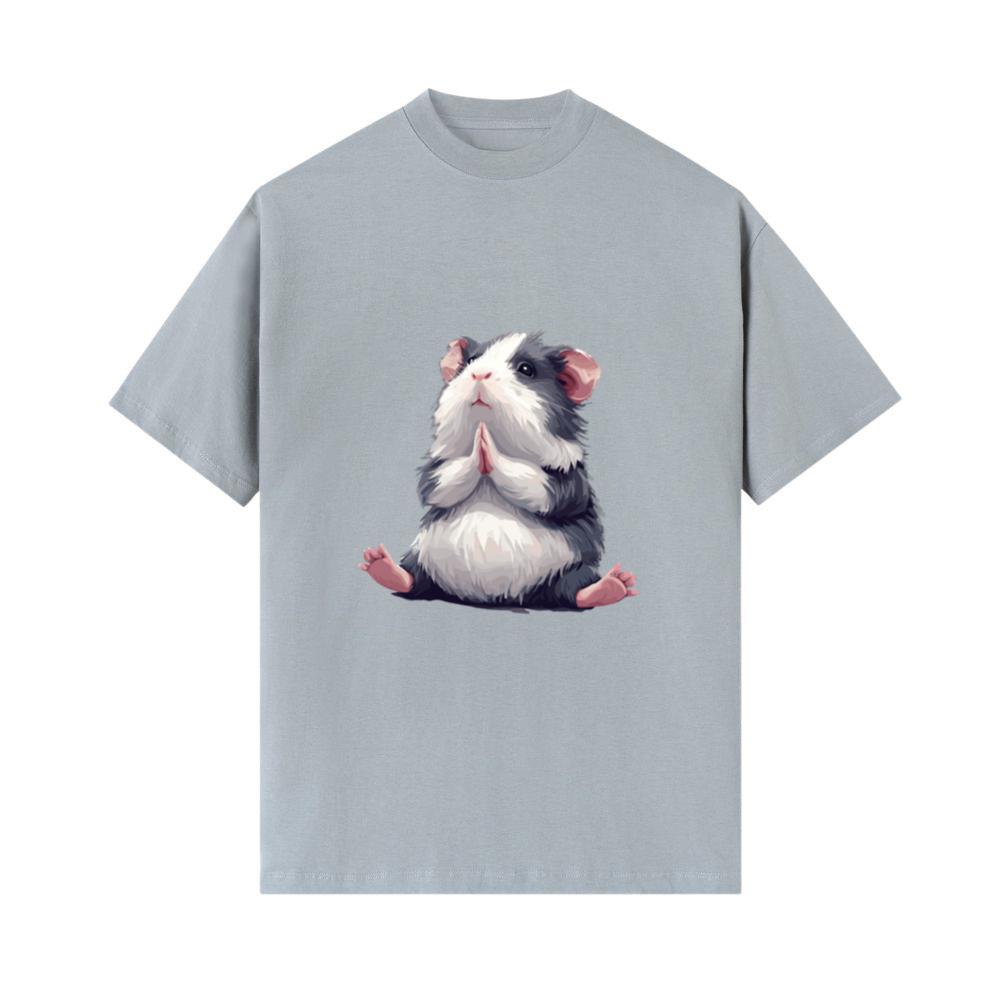 Prayerful Guinea Pig Animal Zen T-Shirts