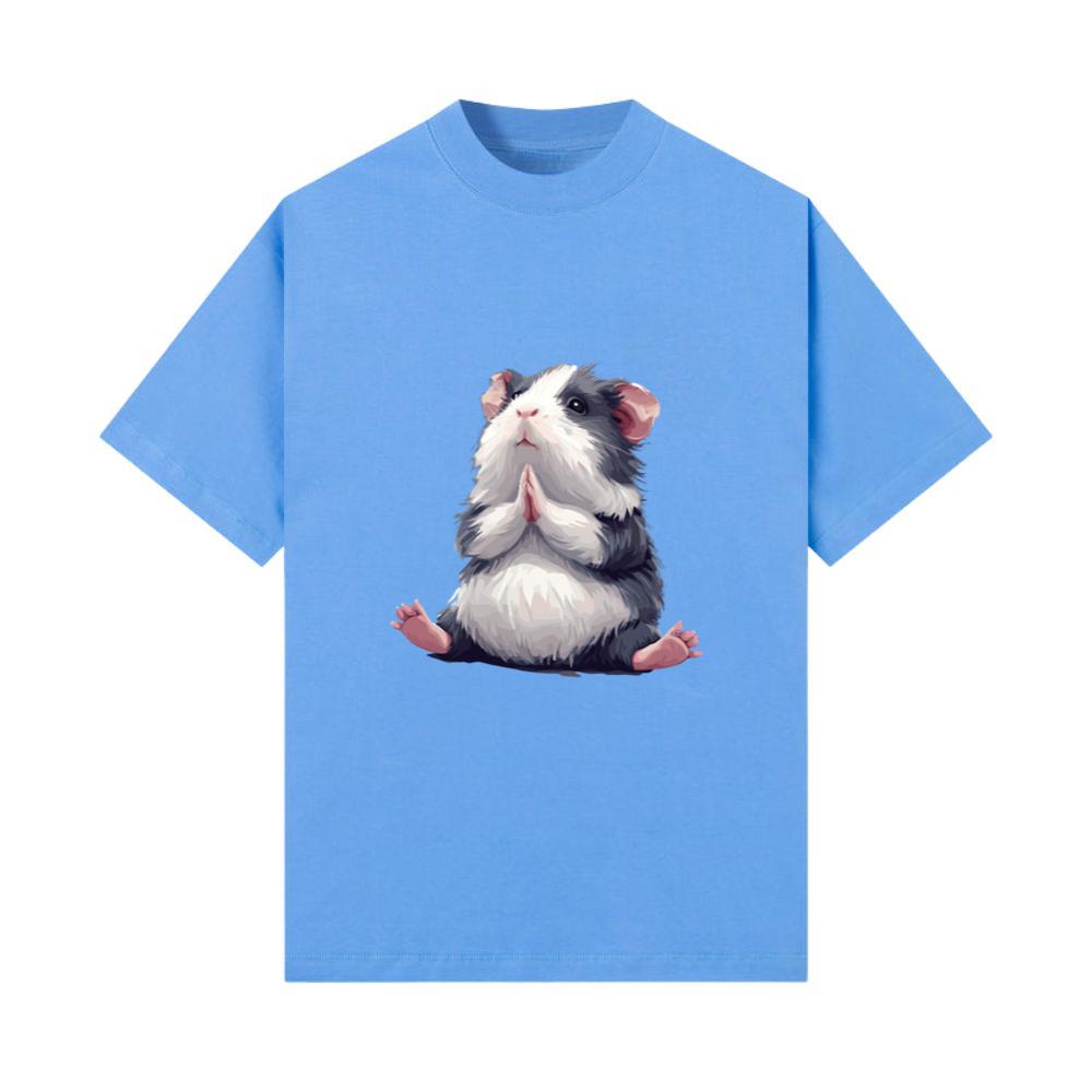 Prayerful Guinea Pig Animal Zen T-Shirts