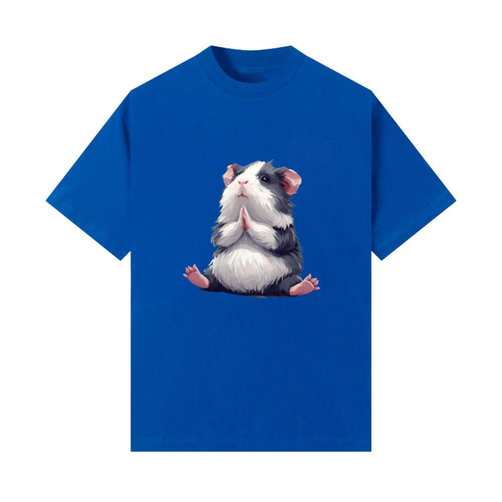 Prayerful Guinea Pig Animal Zen T-Shirts