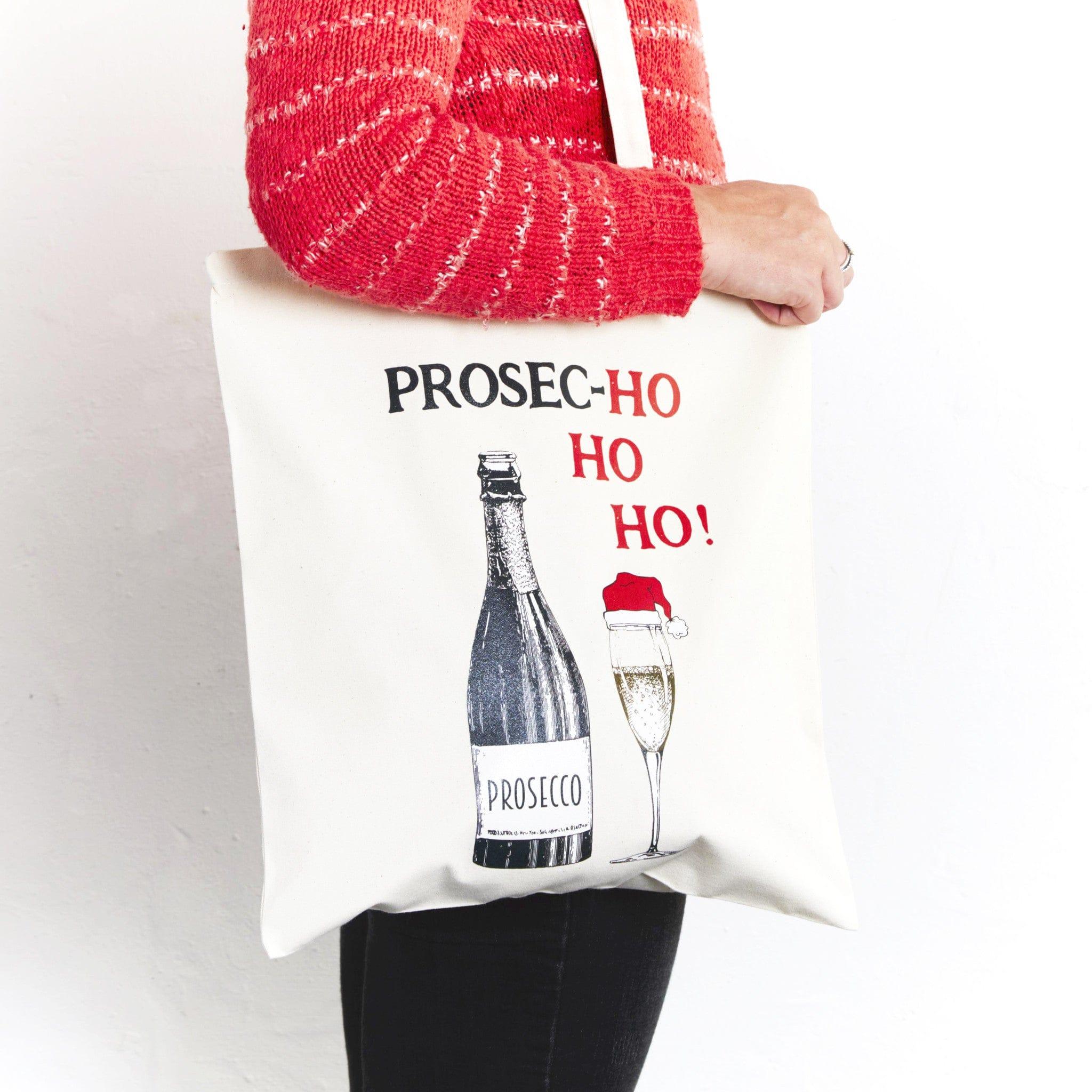 Prosecco Christmas Tote Bag - Image 4