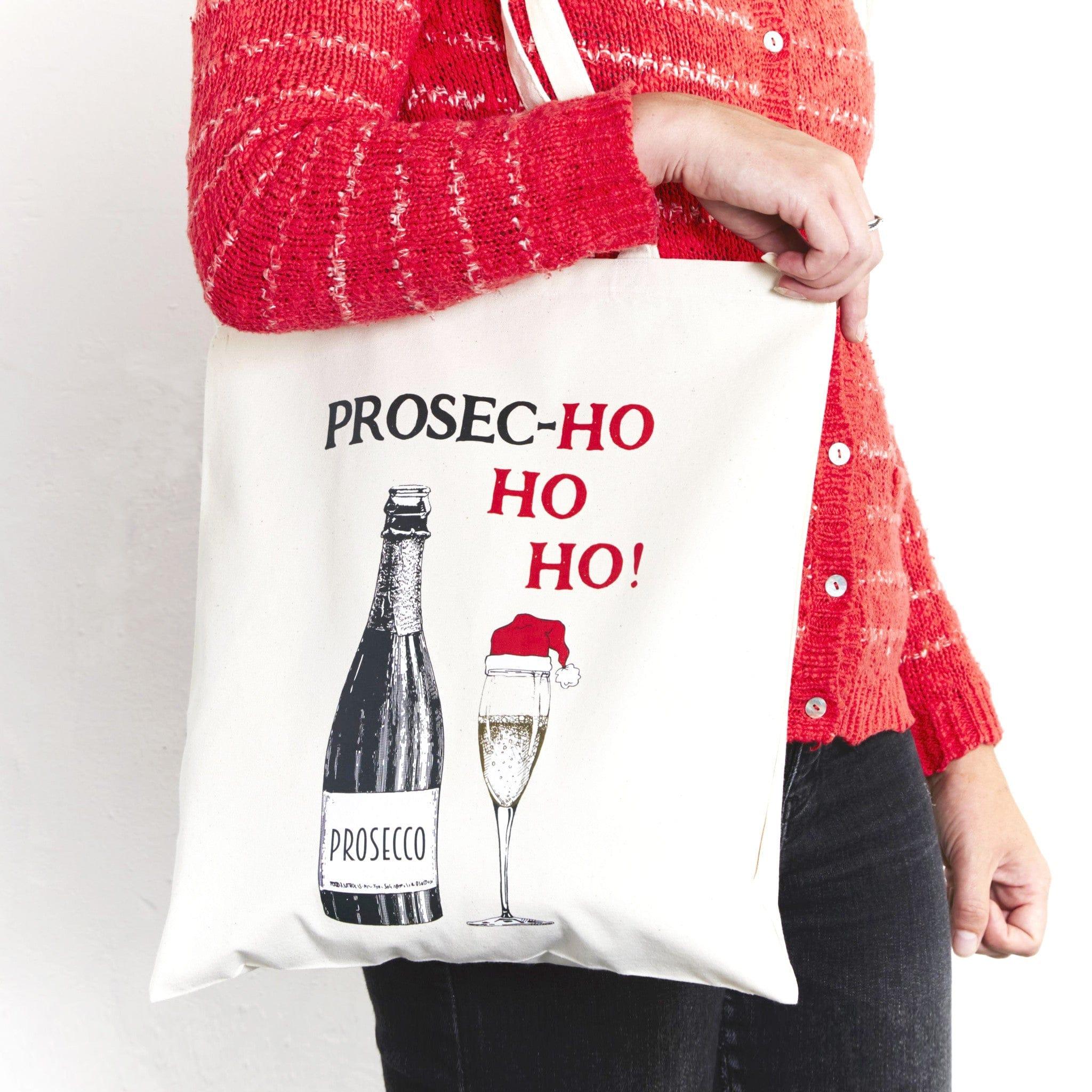 Prosecco Christmas Tote Bag - Image 3