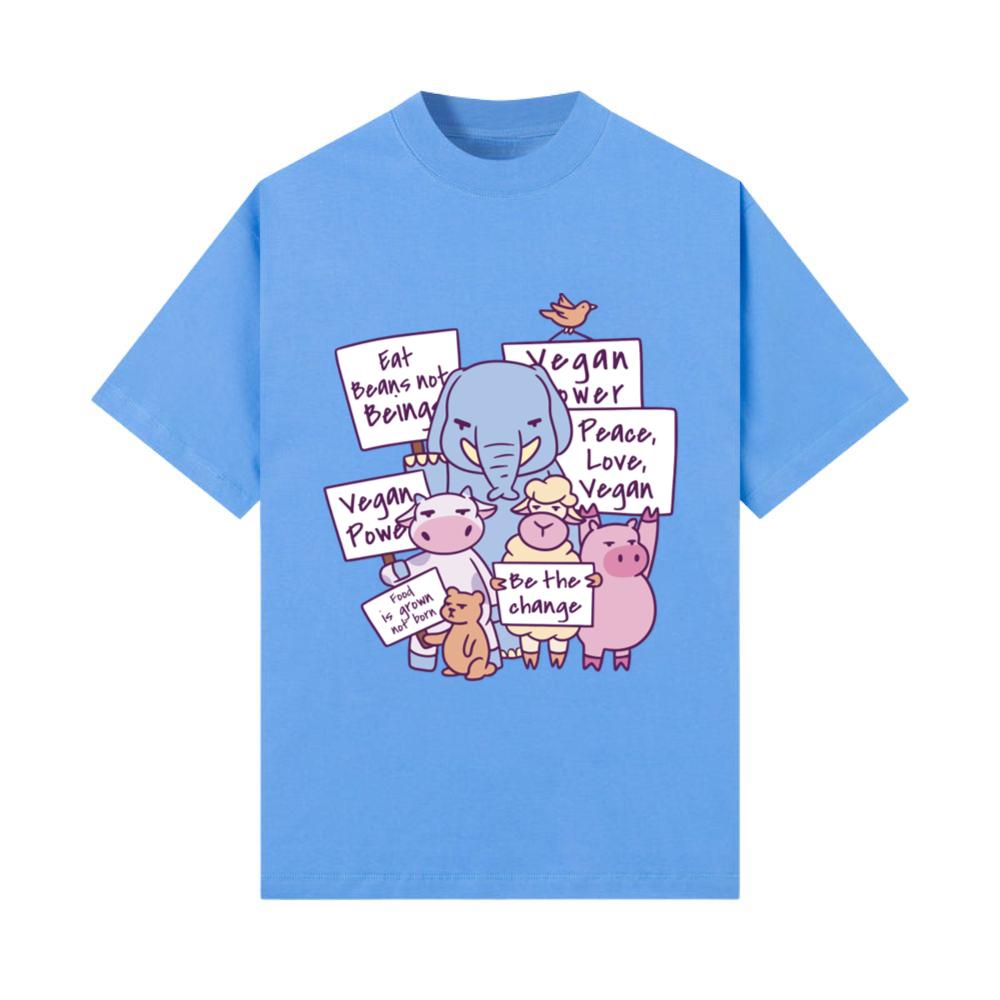 Protesting Animals Vegan T-Shirt