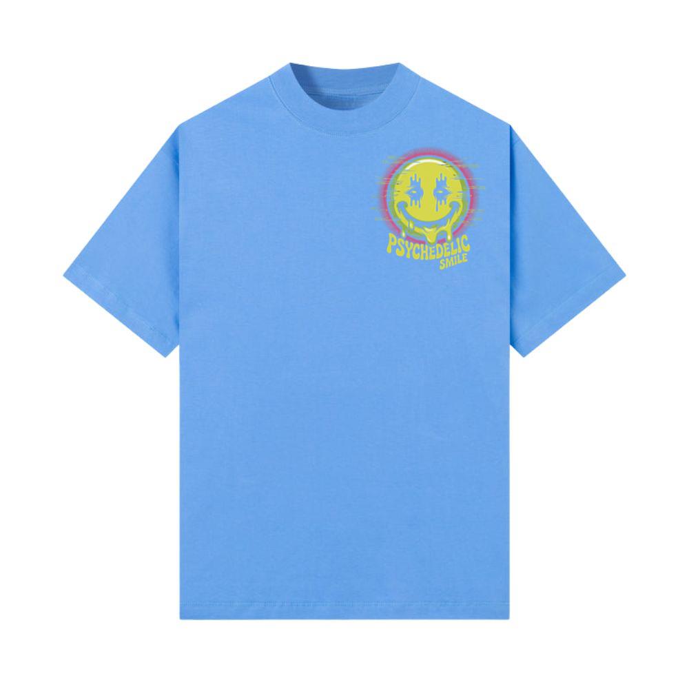 Psychedelic Smile Alien Trip Artwork T-Shirt - Image 3