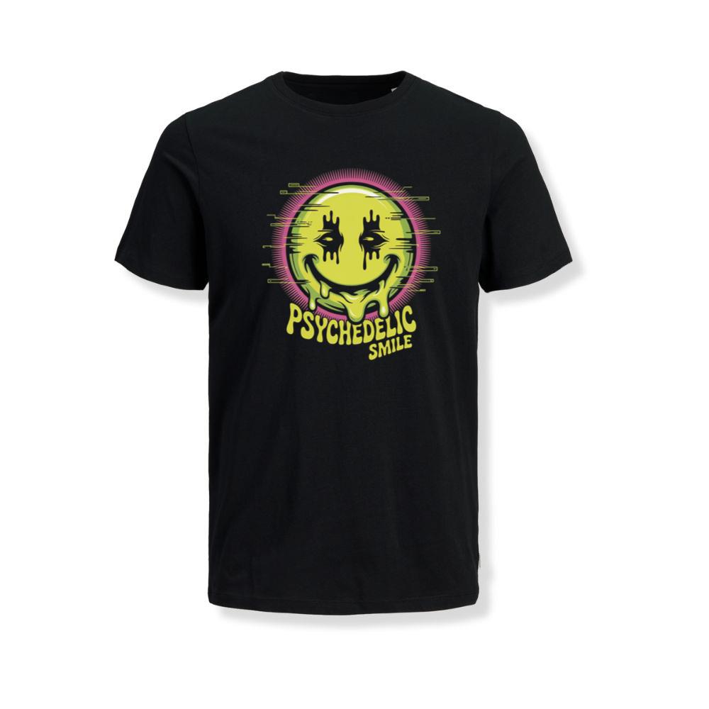 Psychedelic Smile Alien Trip Artwork TShirt Myheroshop