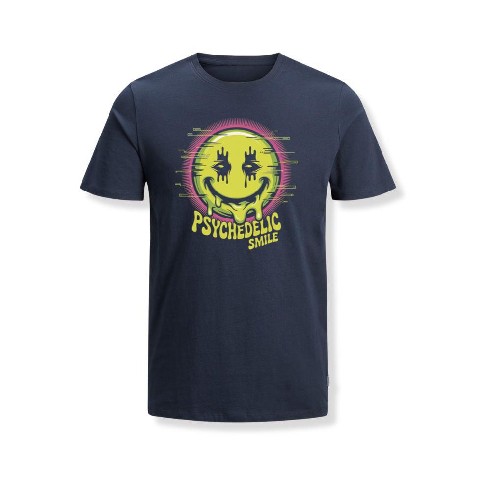 Psychedelic Smile Alien Trip Artwork TShirt Myheroshop
