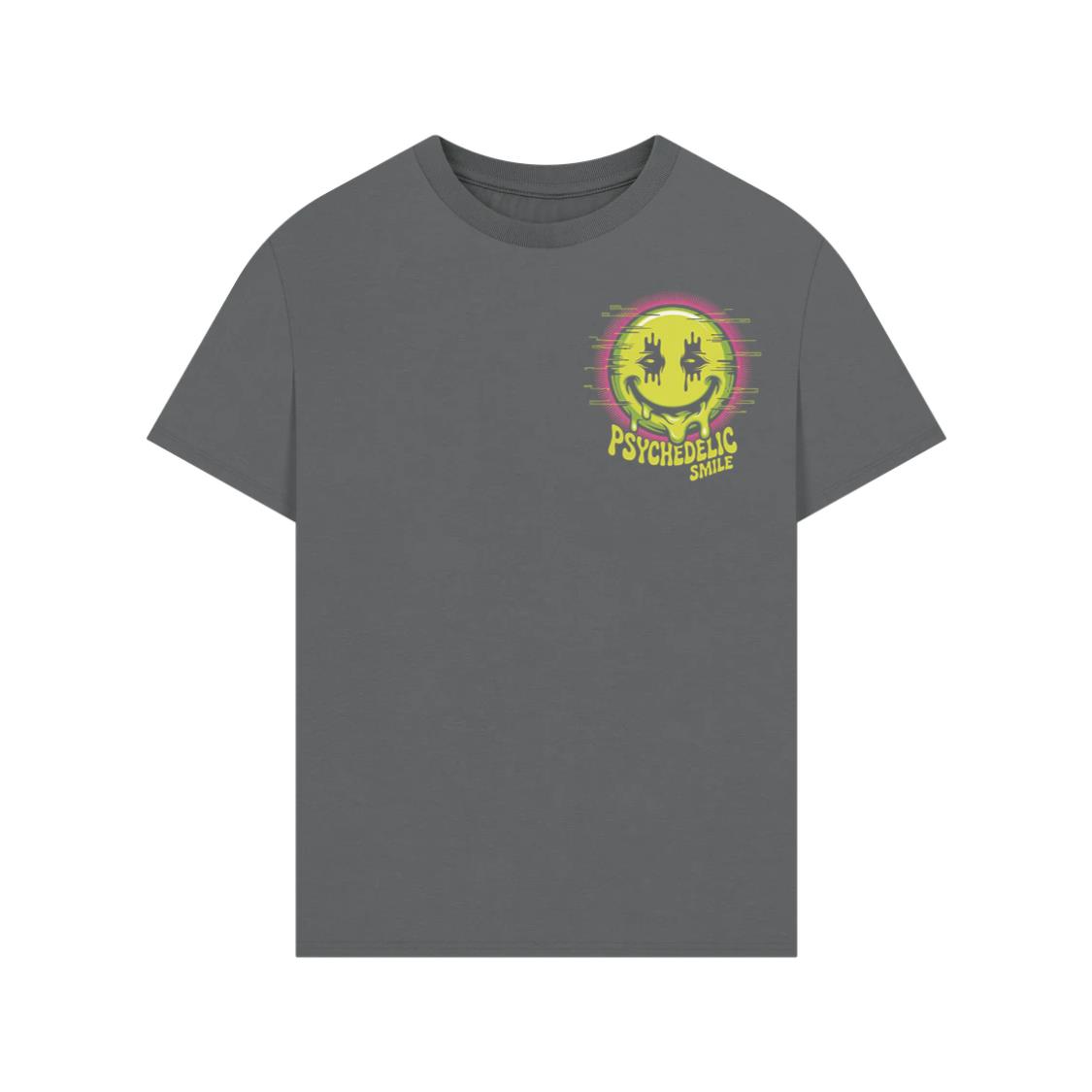 Psychedelic Smile Alien Trip Artwork TShirts Enterthefit