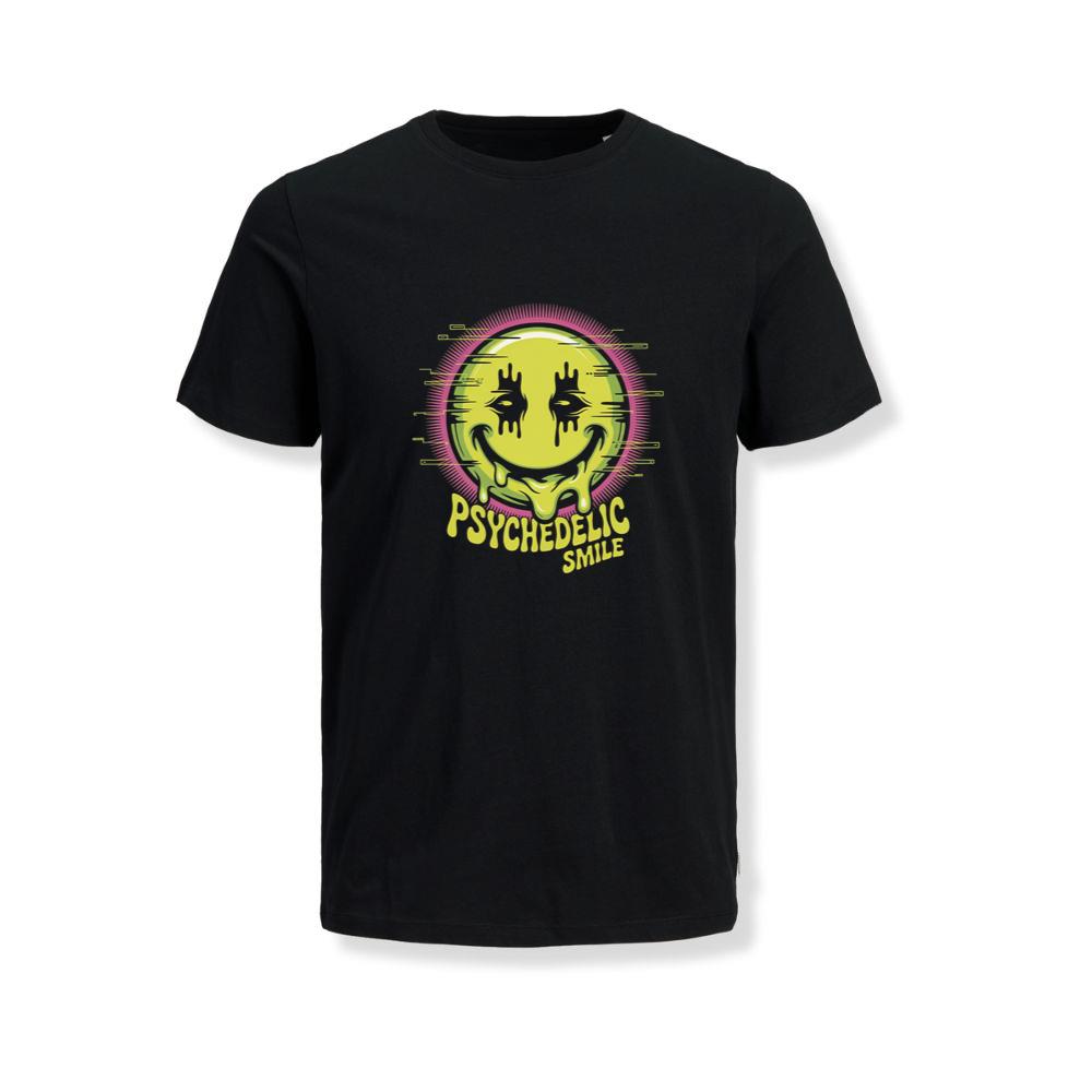 Psychedelic Smile Alien Trip Artwork T-Shirts