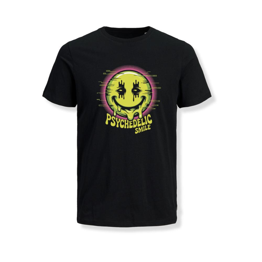 Psychedelic Smile Alien Trip Artwork T-Shirts