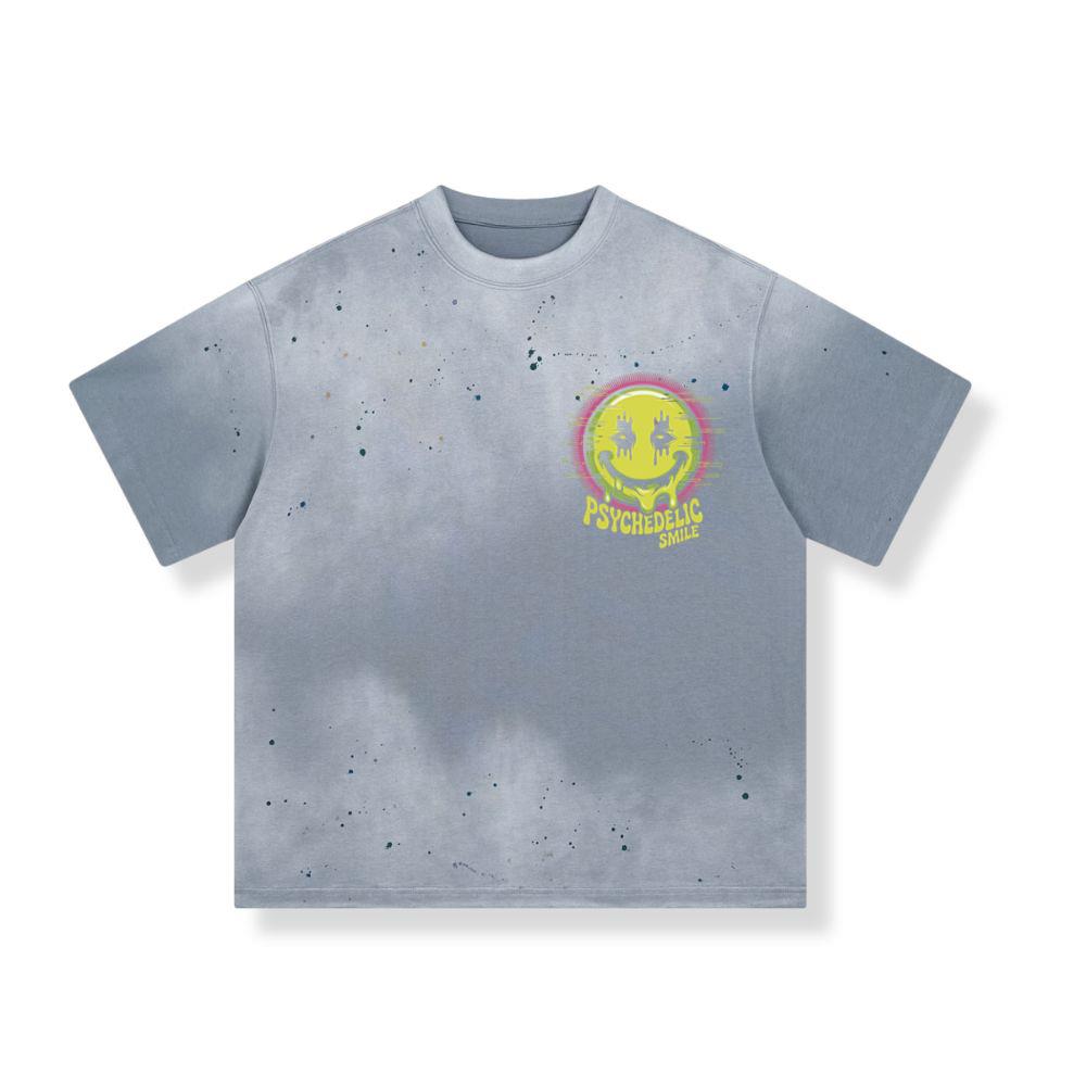 Psychedelic Smile Alien Trip Artwork T-Shirts