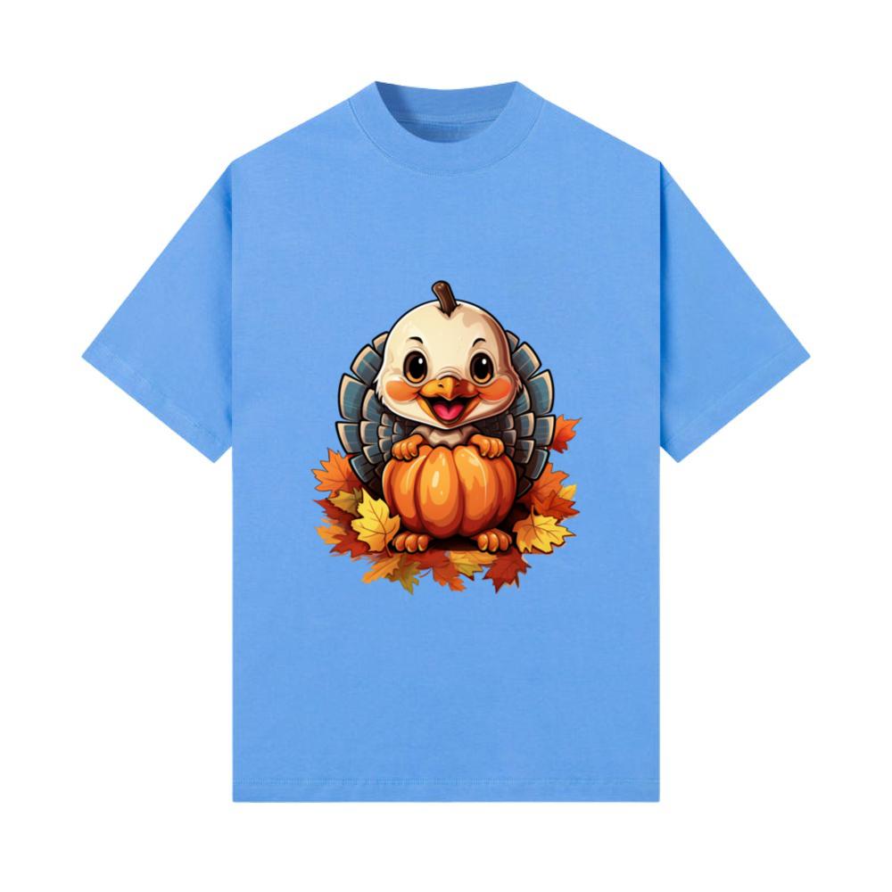 Pumpkin Bird Turkey Holiday Animal Pet Lover T-Shirt